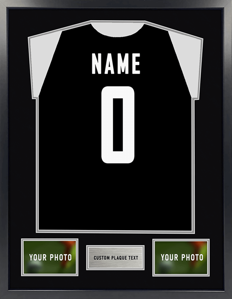 Black and Silver Shirt Framing Kit