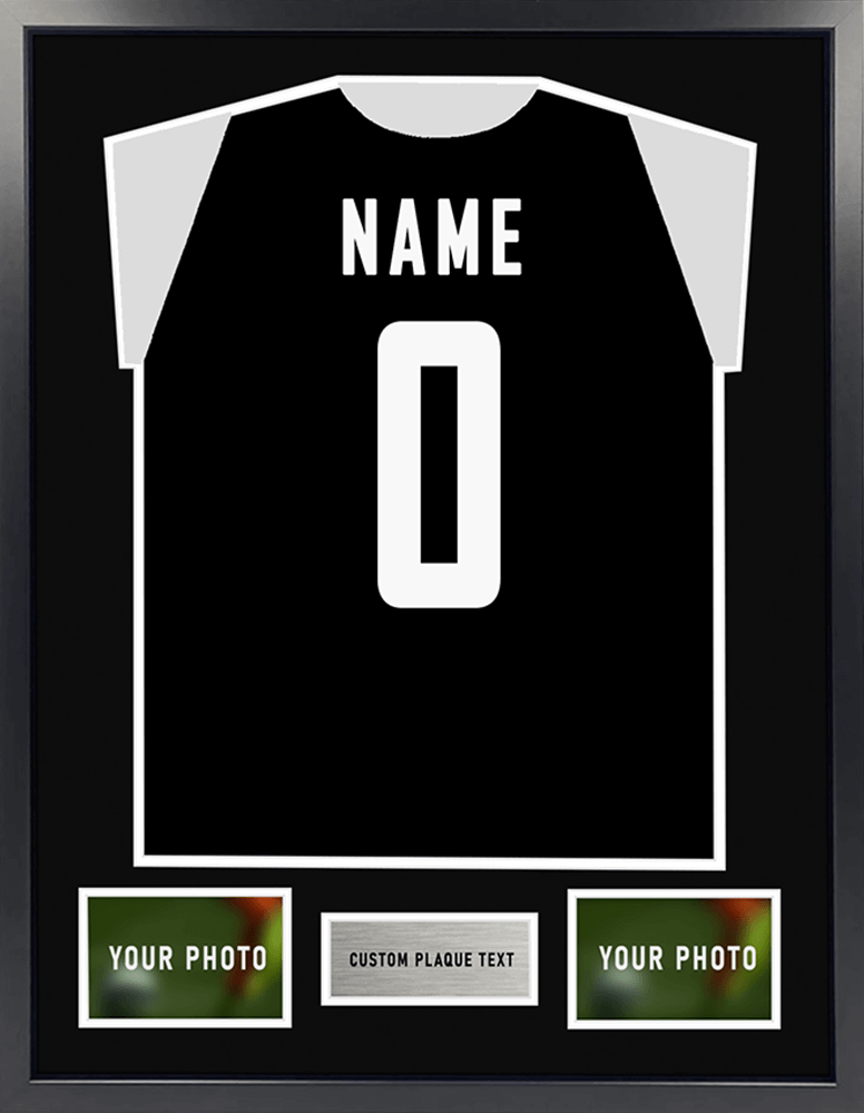 Black and White Shirt Framing Kit
