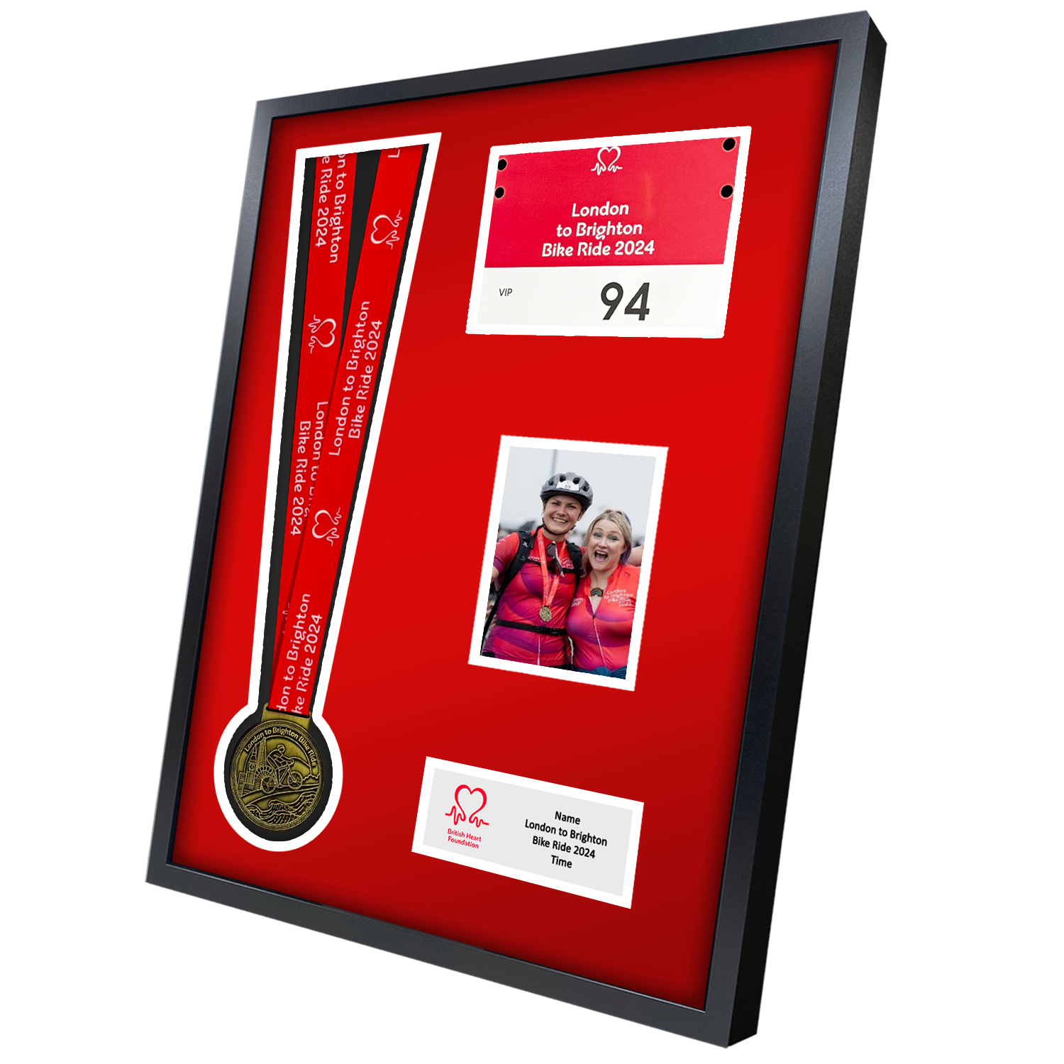 British Heart Foundation Medal Kit BHF Medal Framing Kit Builder - Image 1