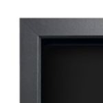 Option 1 Black Frame - Black Mount