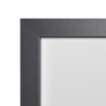 Option 2 Black Frame - White Mount