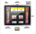 2025 Brighton Marathon Double Medal Framing Kit - Image 2