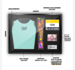 2025 Brighton Marathon Medal and Vest Framing Kit - Image 2