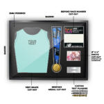 2025 London Marathon Medal and Vest Framing Kit - Image 2