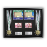 2025 Paris Marathon Double Medal Framing Kit