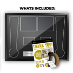 2025 Paris Marathon Double Medal Framing Kit - Image 4