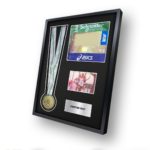 2025 Paris Marathon Medal Framing Kit