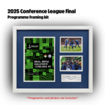 Chelsea FC - 2025 Europa Conference League Final Programme Framing Kit