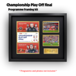 Sunderland - 2025 Championship Play Off Winners Programme Framing Kit