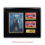 Fa Cup final programme framing kit 2