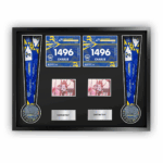 2025 Leeds Marathon Marathon Double Medal Framing Kit