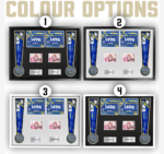 2025 Leeds Marathon Marathon Double Medal Framing Kit - Image 3