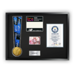 2025 London Marathon Medal + GWR Certificate Framing Kit