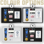 2025 London Marathon Medal + GWR Certificate Framing Kit - Image 2