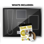 2025 London Marathon Medal + GWR Certificate Framing Kit - Image 3